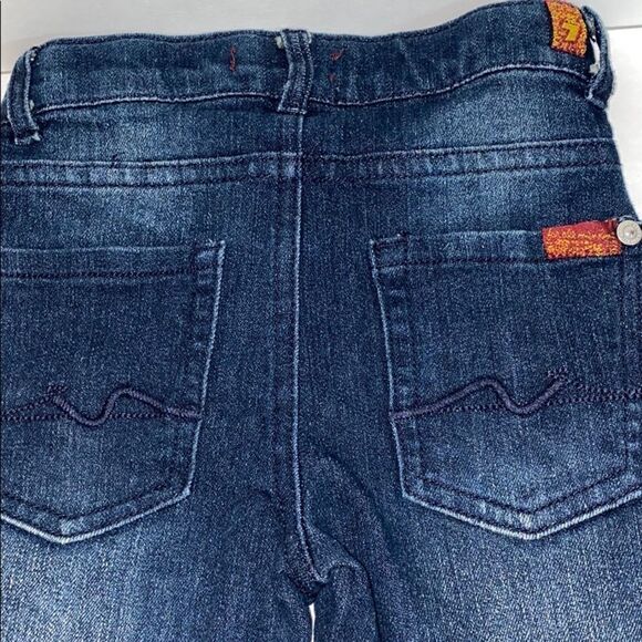 7 Seven For All Mankind 4T Jean Shorts - Picture 9 of 11
